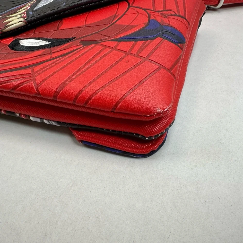 Loungefly Marvel Spider-Man Venom Split Crossbody Bag - BoxLunch Exclusive